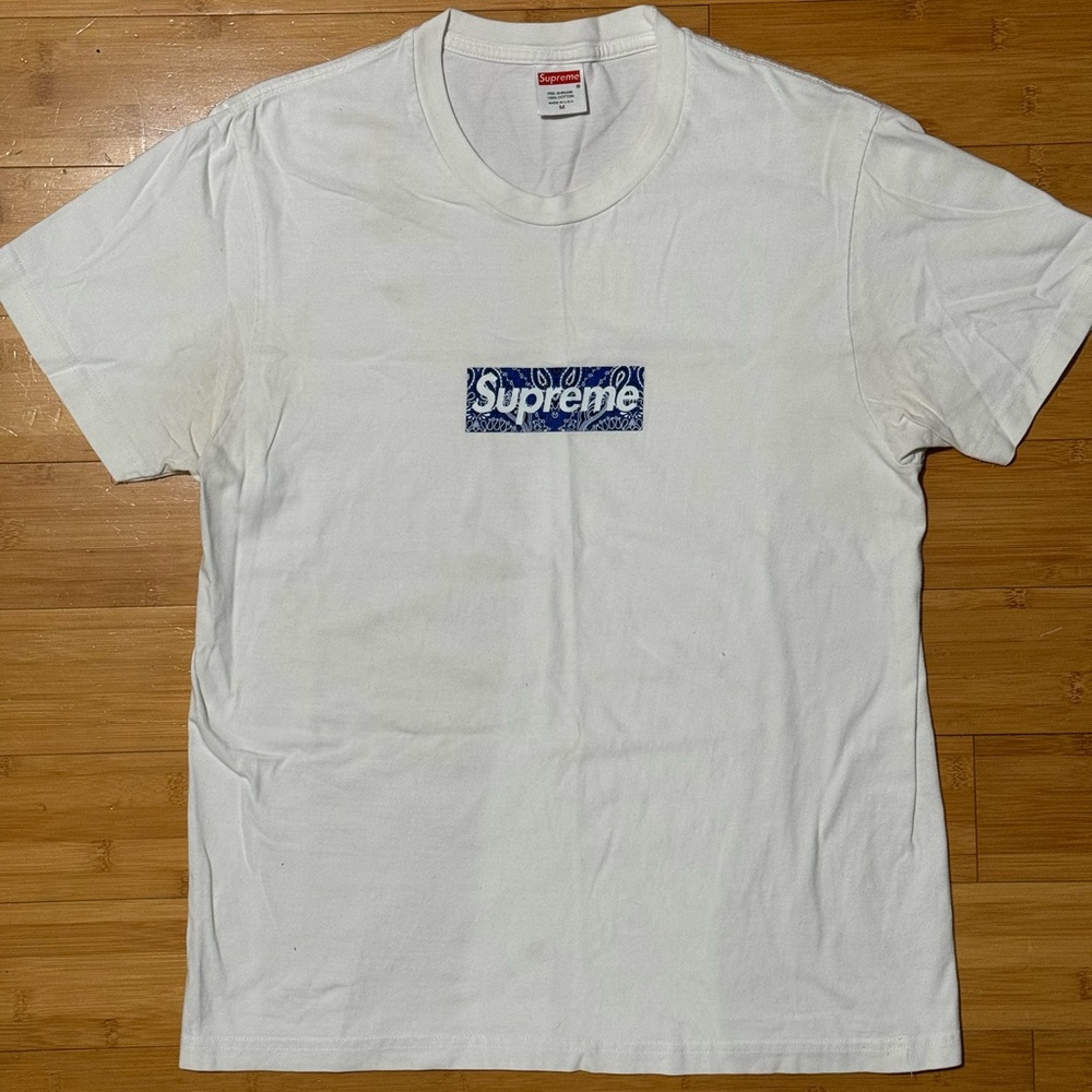 Supreme FW19 Bandana Box Logo T-Shirt
